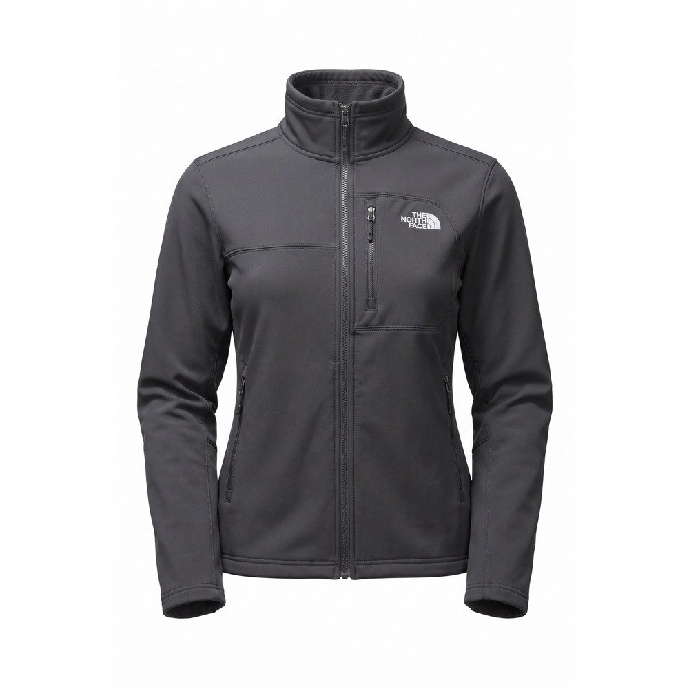 The North Face Mens Apex Bionic Softshell Jacket Gray Large Windproof Fleece